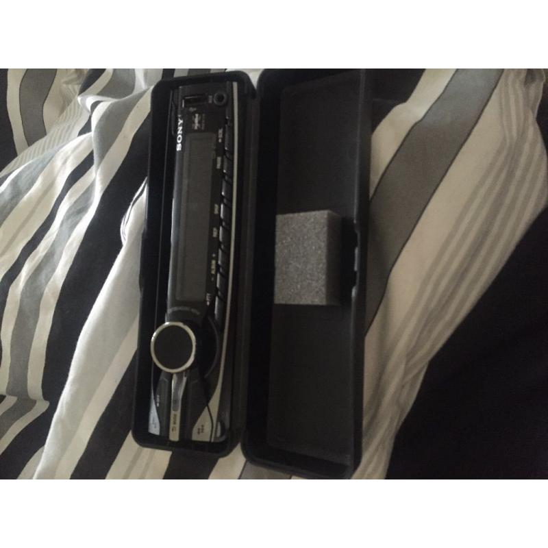 Sony car stereo portable