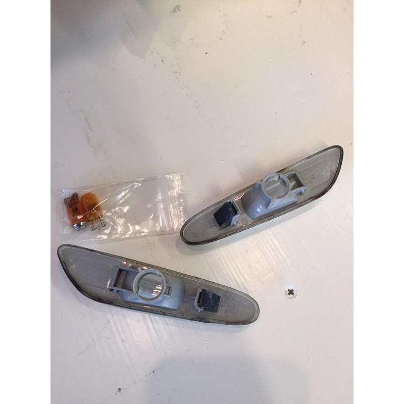 BMW 3 series crystal side repeaters and bulbs
