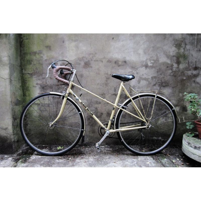 CLAUD BUTLER MAJESTIC, Reynolds 531, vintage ladies women's racer racing road bike, 22 inch large