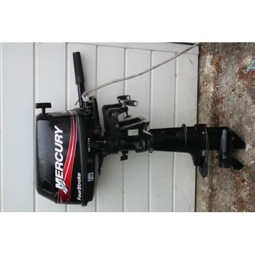 MERCURY 6 hp 4 Stroke Outboard Engine Motor Short Shaft - excellent condition