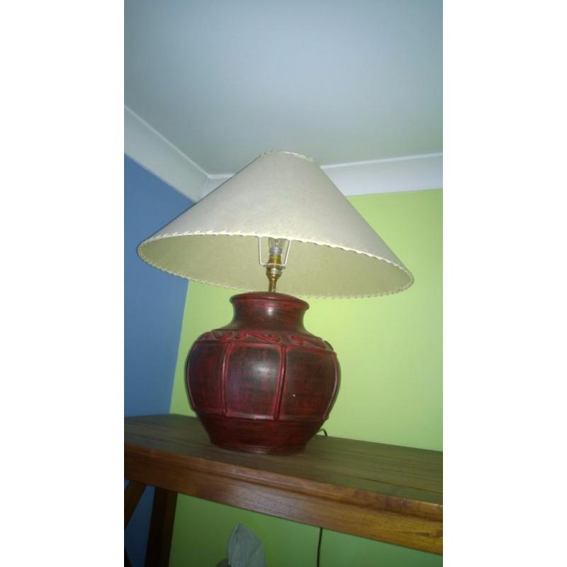 Two Beautiful Matching Large Table Lamps