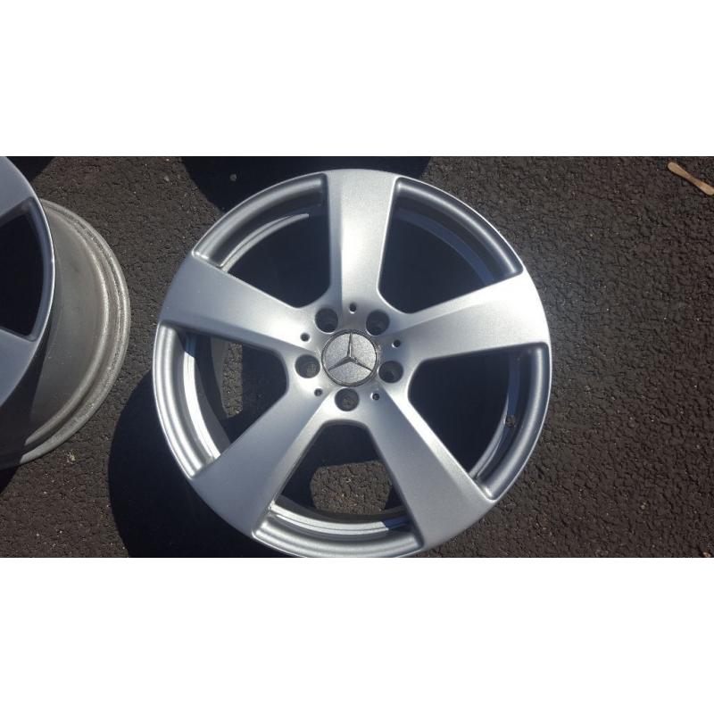 18" Genuine Mercedes Wheels (VW, Seat, Audi & Skoda)