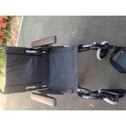 Invacare Action 2NG Lightweight Foldable Transit Wheelchair