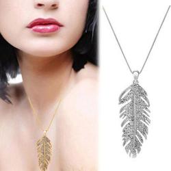Stunning Crystal Feather Earrings. Brand New