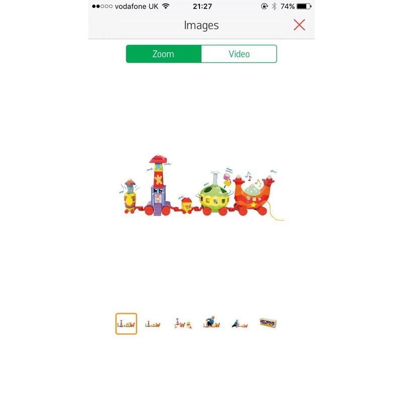 Night Garden Activity Train