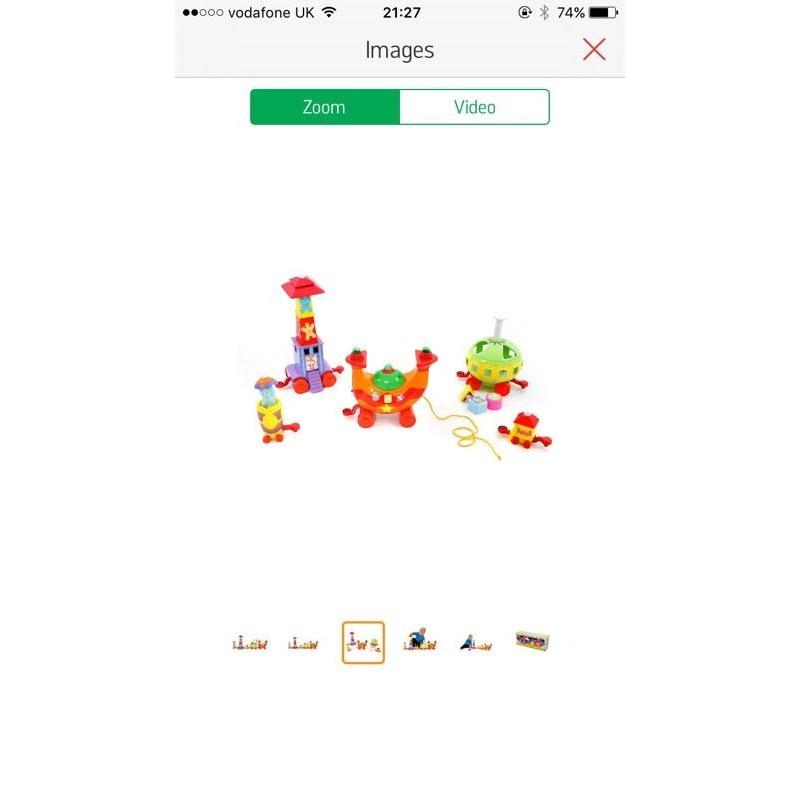 Night Garden Activity Train
