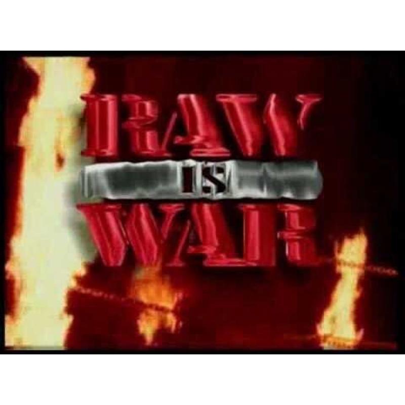 Wwe / wwf raw is war 1998 DVDs