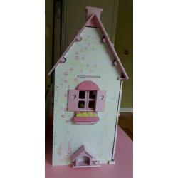 ELC Rosebud Dolls House (inc furniture and family)