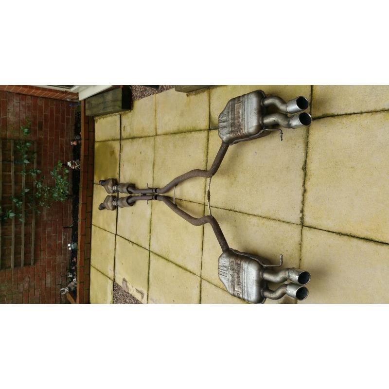 Audi s4 exhaust 4.2 v8