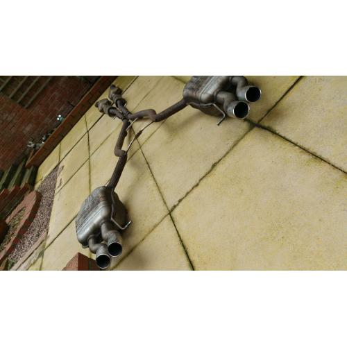 Audi s4 exhaust 4.2 v8