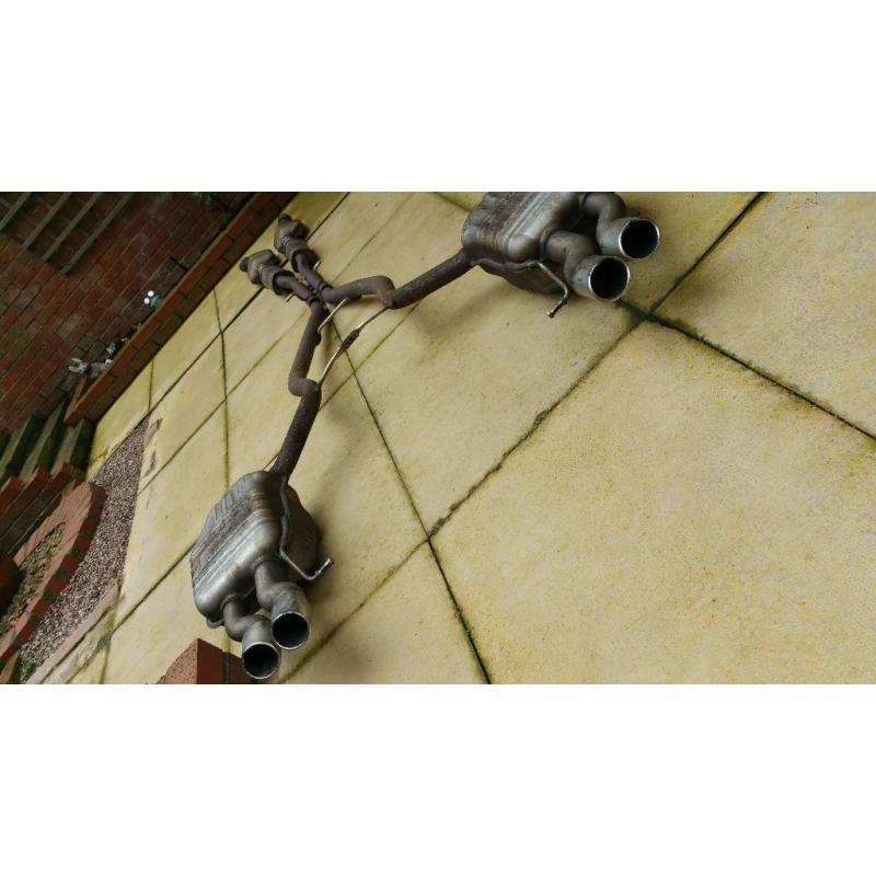 Audi s4 exhaust 4.2 v8