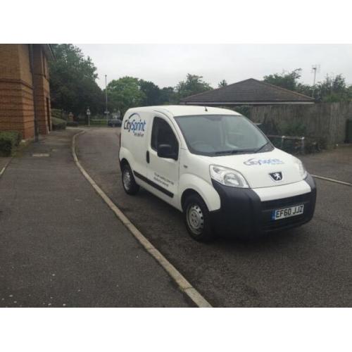 Peugeot bipper s hdi 1.4 diesel van, 2010 model 155k, excellent condition, long mot