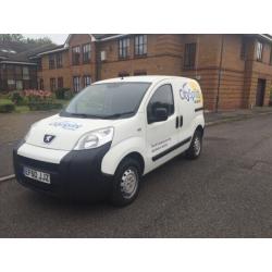 Peugeot bipper s hdi 1.4 diesel van, 2010 model 155k, excellent condition, long mot