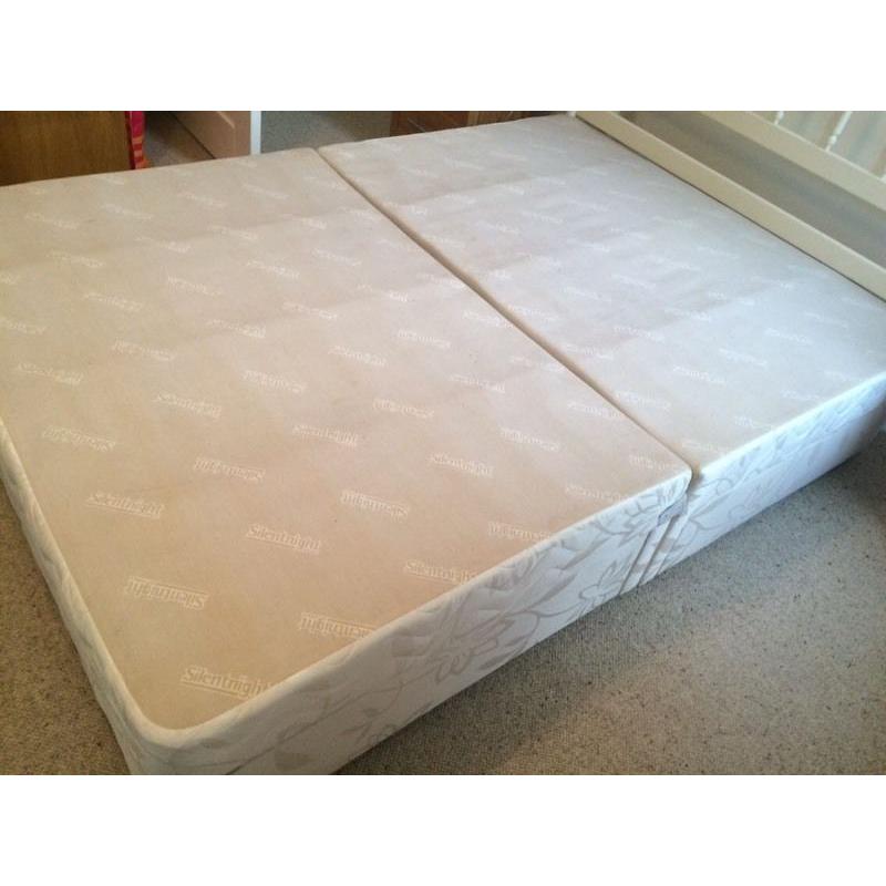Double divan bed with 4 drawers
