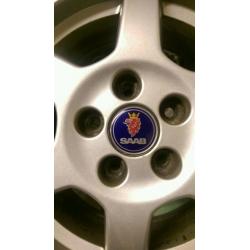 Saab/vauxhall alloys 5x110 15"x6.5j Michelin tyres