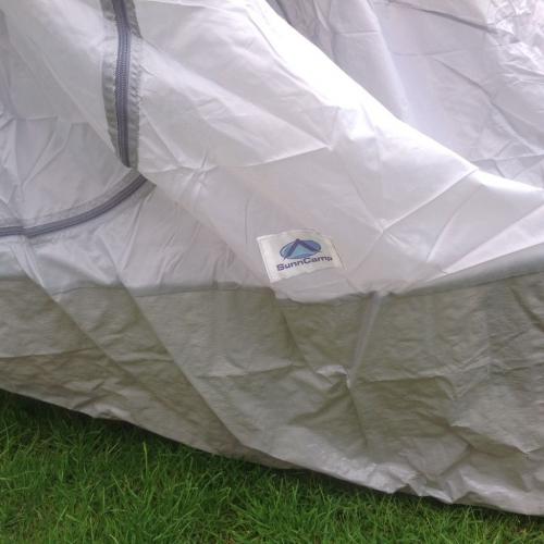 Suncamp awning bedroom