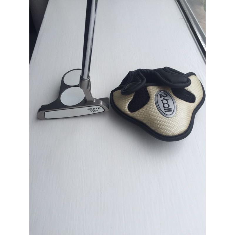 Odyssey 2 ball white hot putter