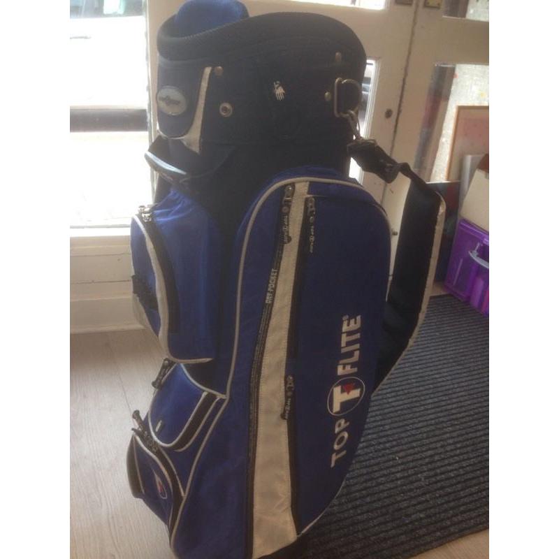 Golfing. Carrier
