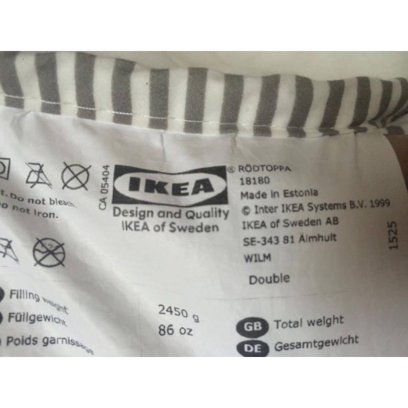 NEW DOUBLE DUVET FOR SALE FROM IKEA