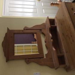 Chest of Drawers and Mirror