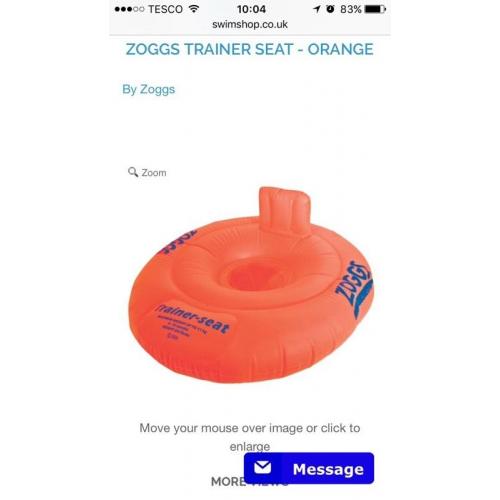 Baby swim ring buoyancy aid