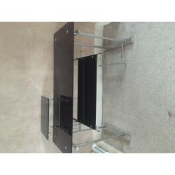 Black gloss desk for living room