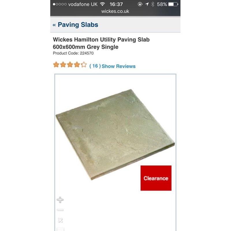 3 slabs 600 X 600