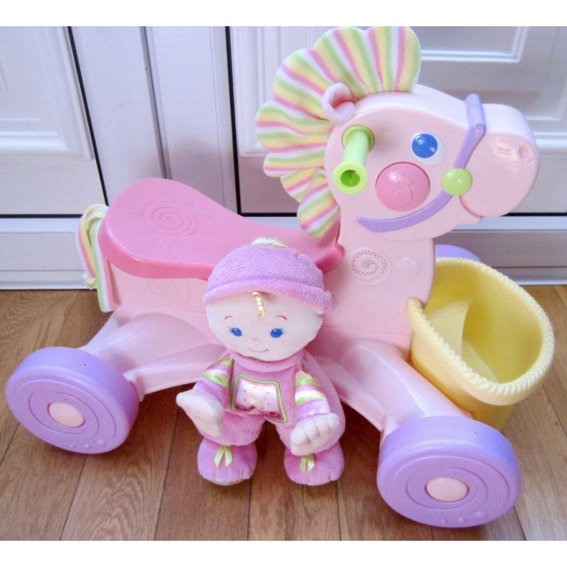 Fisher-Price Musical Pony - Fisher Price Doll.