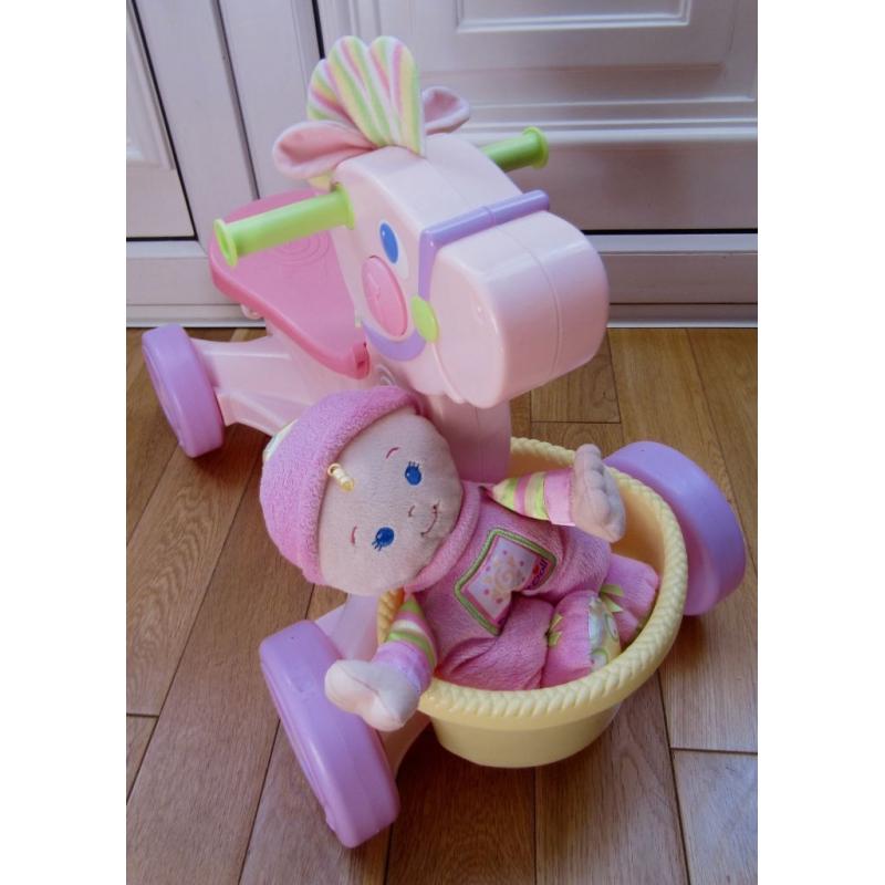Fisher-Price Musical Pony - Fisher Price Doll.