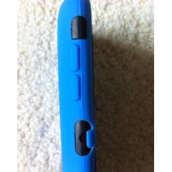 Blue Silicone IPod touch 4 case