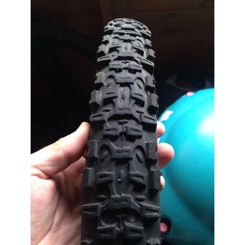 Size 26 X 2.35 mountain bike tyres