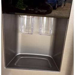 Samsung American fridge freezer.