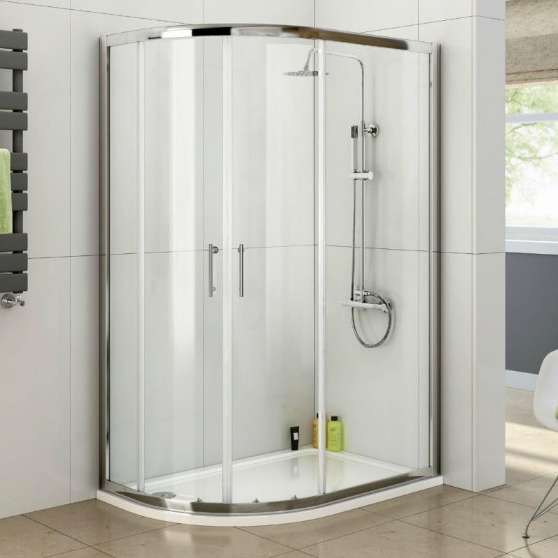 900x760 Offset Quadrant Shower Enclosure
