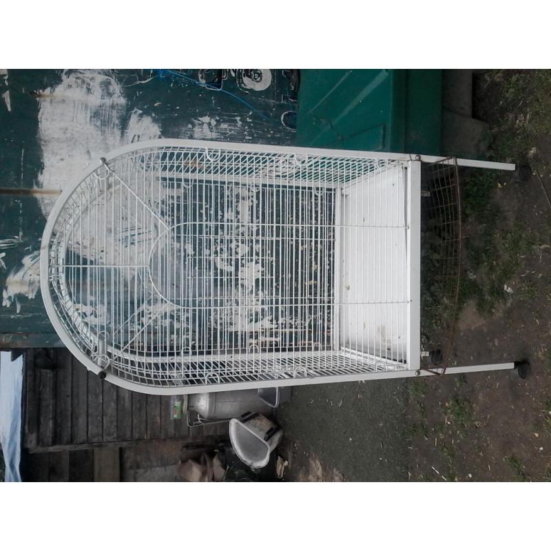 large bird cage