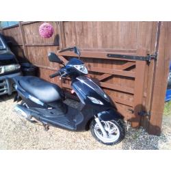PIAGGIO FLY 64 / 2015 BLUE 125 CC ** CHEAP BIKE ** 1 OWNER FROM NEW ** SUMMER FUN ** PX POSSIBLE *