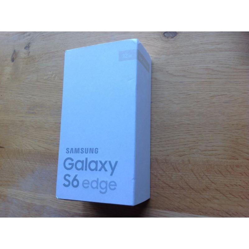 New Samsung Galaxy S6 Edge 32GB Gold Platinum Unlocked