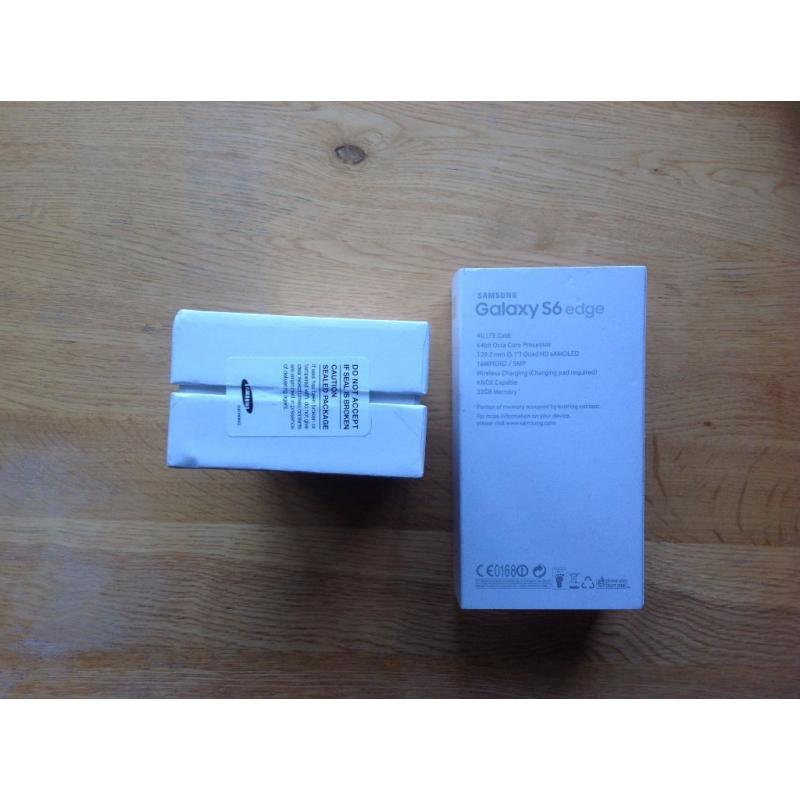 New Samsung Galaxy S6 Edge 32GB Gold Platinum Unlocked