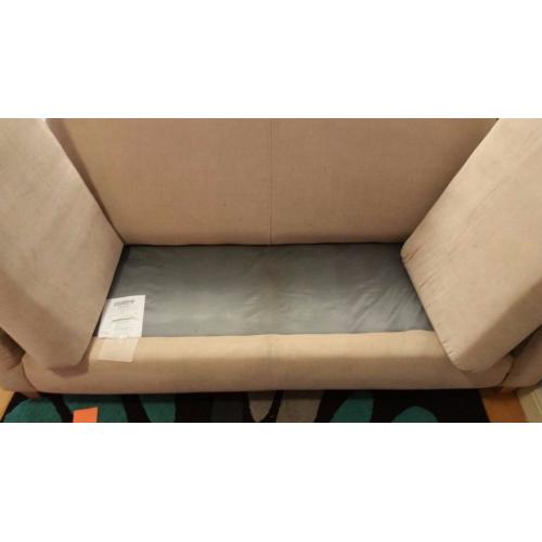2 light tan sofas free to collect from Whitchurch Road, Cardiff