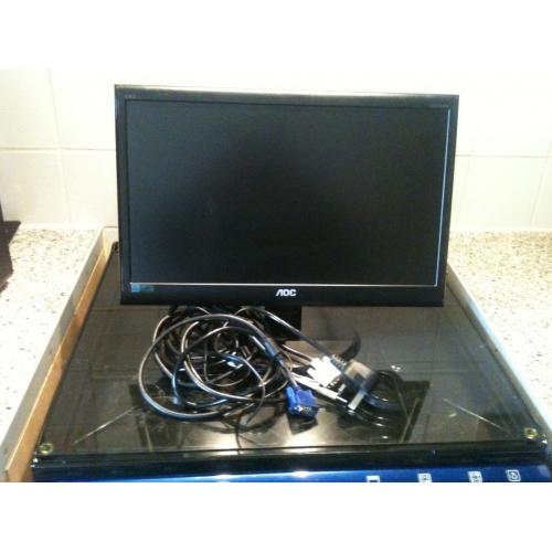ZOOSTORM AMD 4GB RAM 500GB. @3.40GHz. PLUS-AOC 18.5"LED DIGITAL SCREEN & SOUND 64Bit O/S WIN7 PR0
