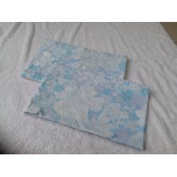 Two vintage pillowcases
