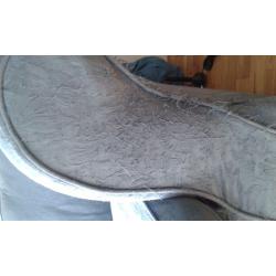 NEEDS TO BE GONE TODAY blue double sofa bed