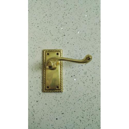 Victorian Style Heavy Brass Door Handles
