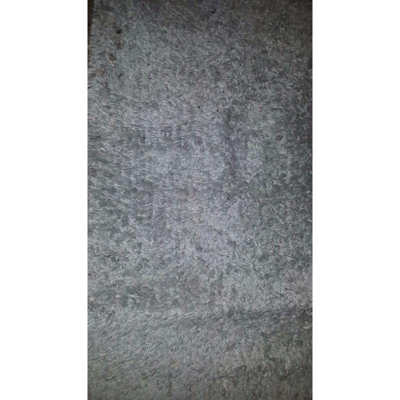LARGE shaggy rugs LIGHT BLUE SIZE 93X 62 INCHES