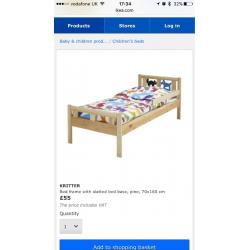 Brand new children's IKEA bed @ mattress