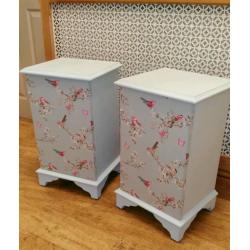 Duck Egg Bedside Cabinets