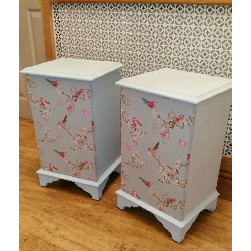 Duck Egg Bedside Cabinets