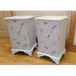 Duck Egg Bedside Cabinets