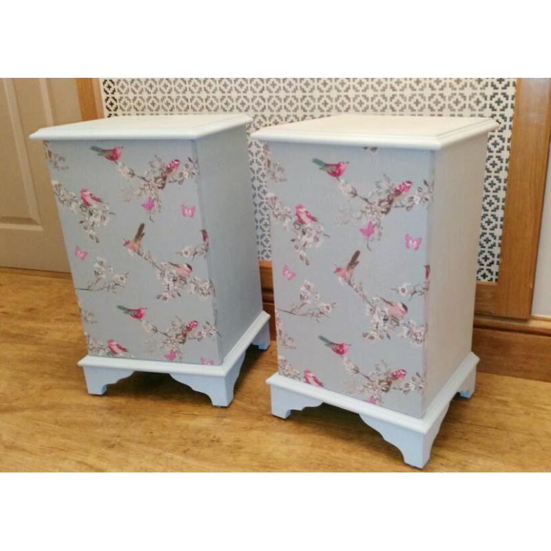 Duck Egg Bedside Cabinets