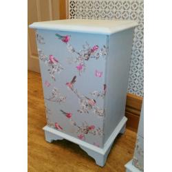 Duck Egg Bedside Cabinets