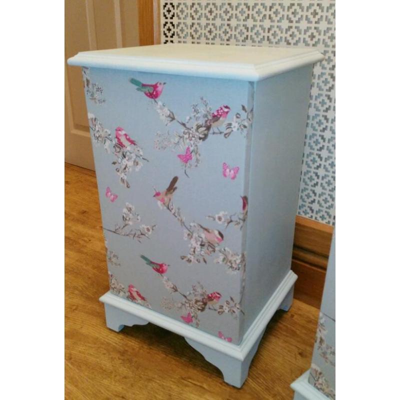 Duck Egg Bedside Cabinets